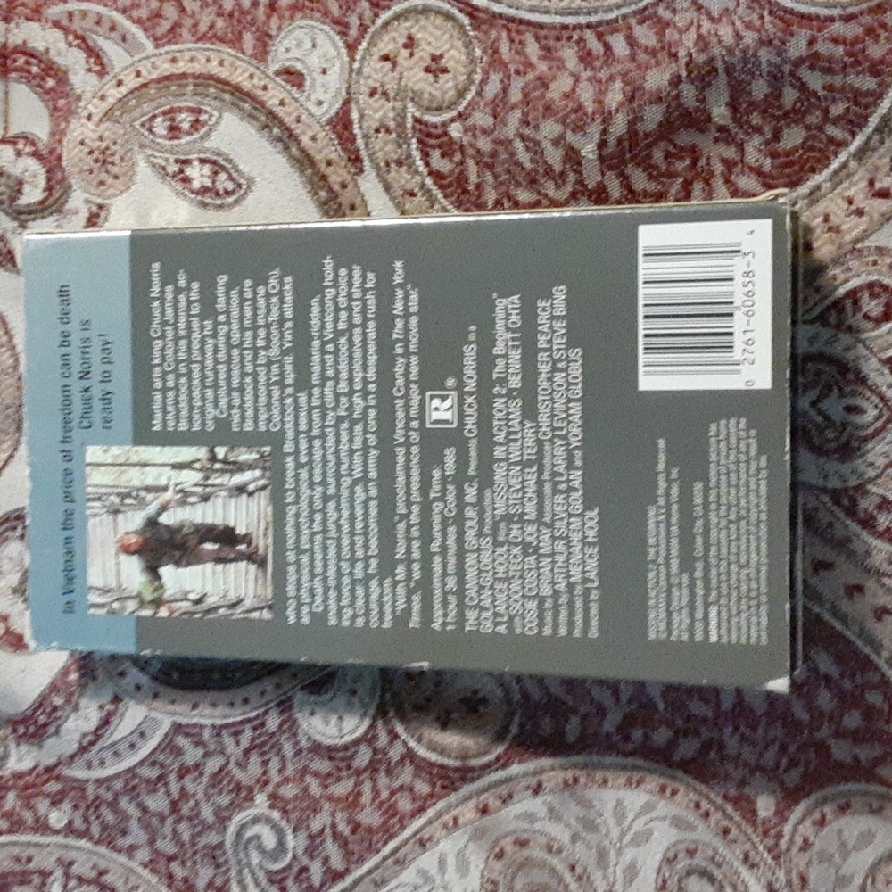 Chuck Norris MGM VHS tape - Picture 4 of 6